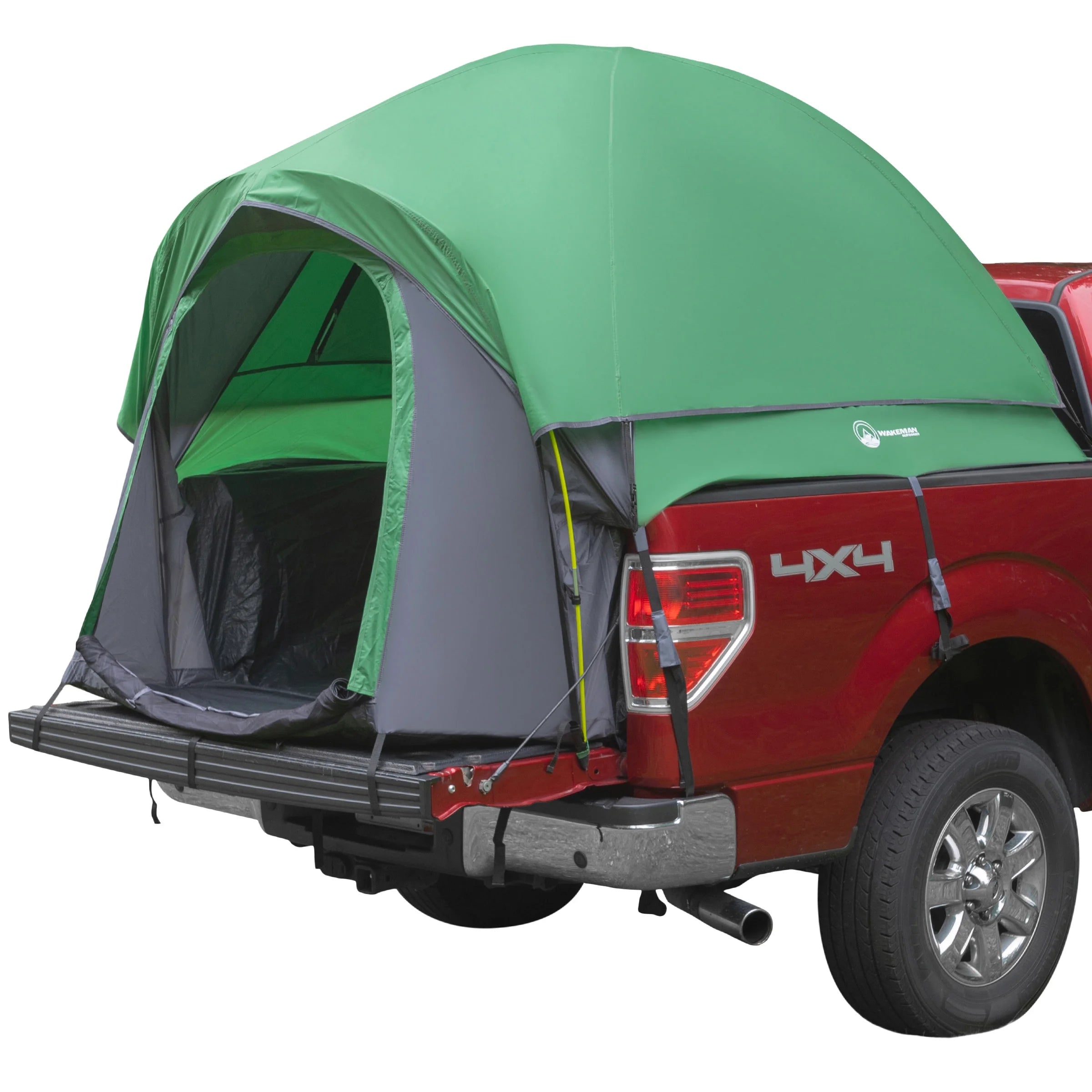 Outdoors Water-Resistant Truck Bed Tent for 2-Person, Green, Fits 5.5-6 Ft Truck Beds