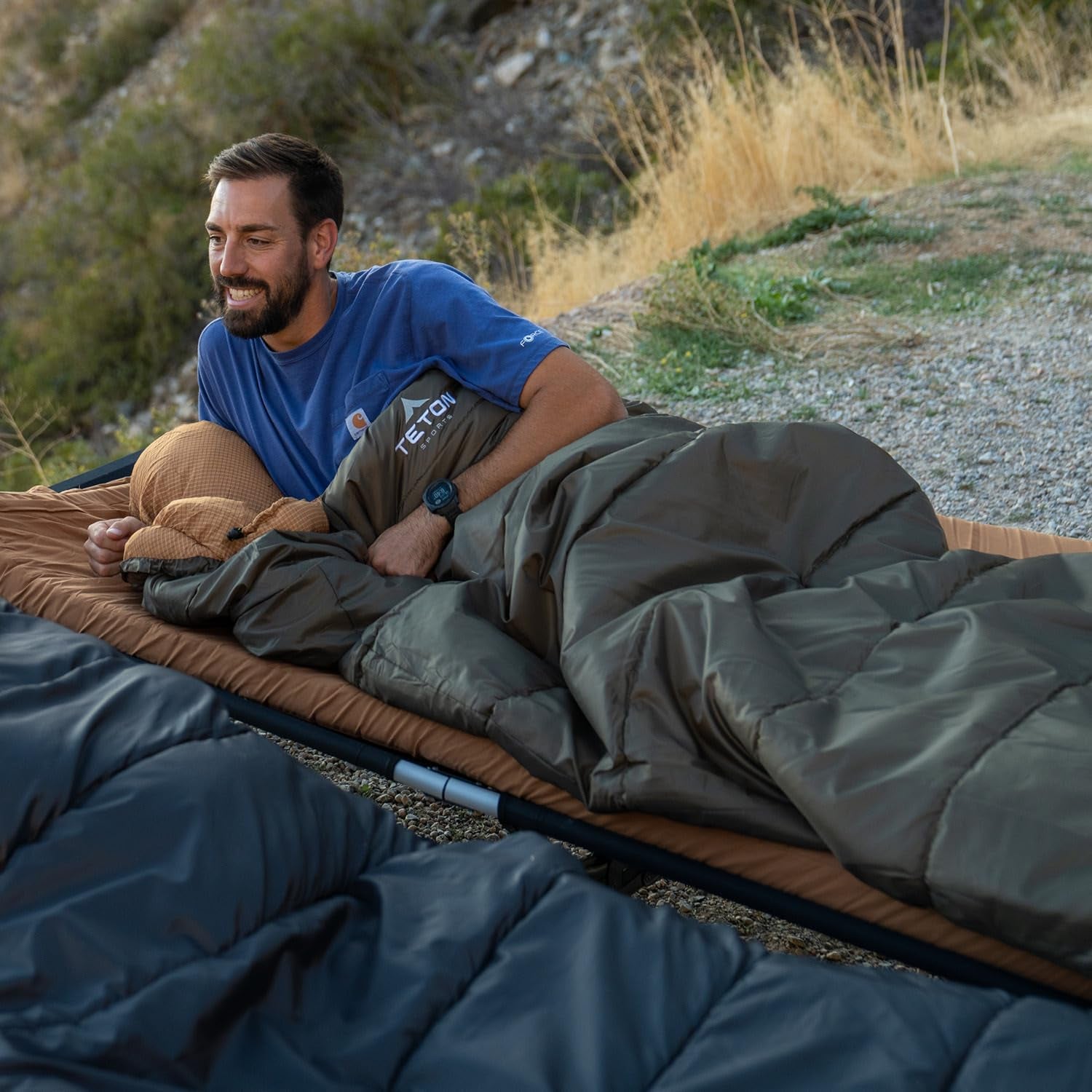 Teton Celsius Regular, 25F, 20F, 0F Degree Sleeping Bags, All Weather Bag for Adults and Kids, Camping Made Easy and Warm, Travel Sack Included