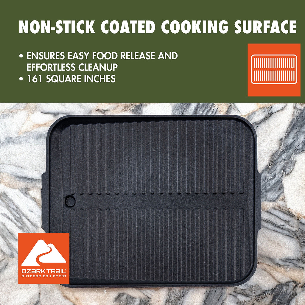 1-Burner 161 Sq in Butane Outdoor Griddle