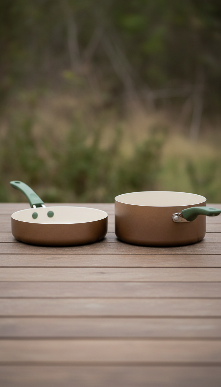 Anodized Aluminum Nesting Cookware Set