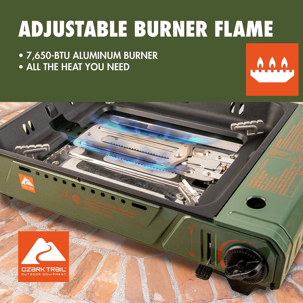 1-Burner 161 Sq in Butane Outdoor Griddle