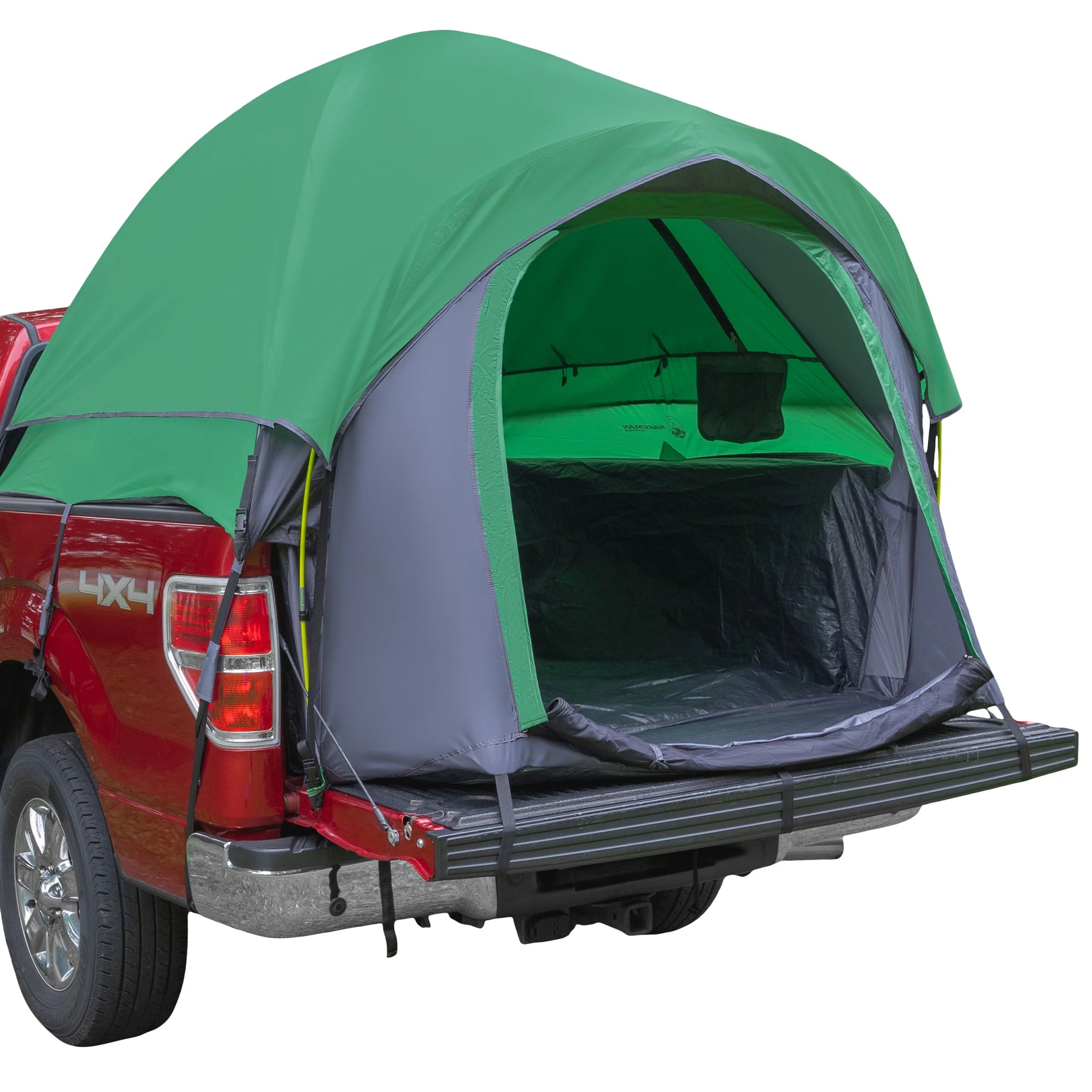 Outdoors Water-Resistant Truck Bed Tent for 2-Person, Green, Fits 5.5-6 Ft Truck Beds