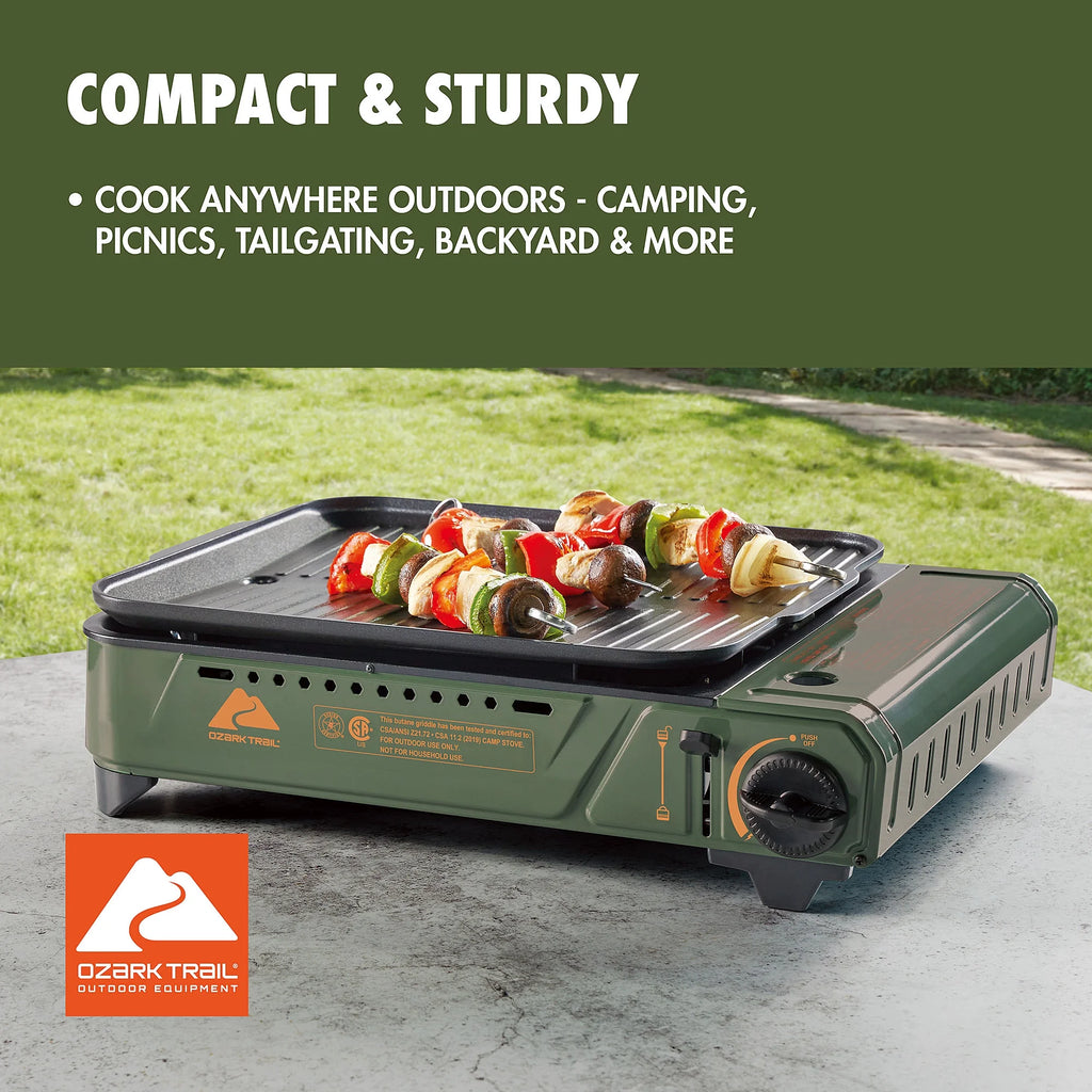 1-Burner 161 Sq in Butane Outdoor Griddle
